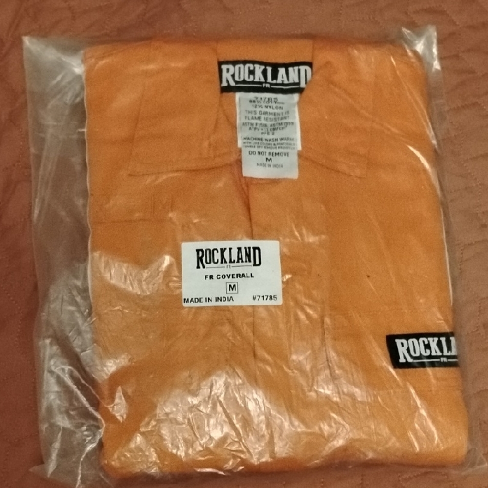 Men's Orange Suit